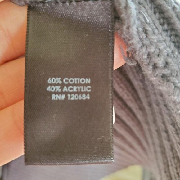 Torrid Womens Sweater Grey 3XL Knit Distressed Zip Sides Plus Size Boat Neck - Picture 7 of 8